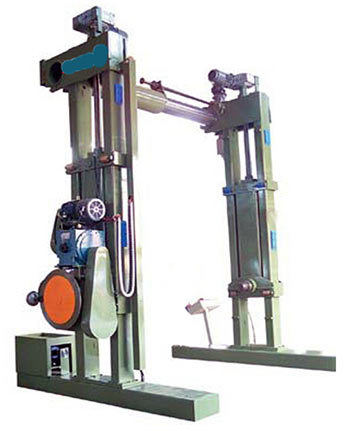 Photo of a Floor Type Heavy Duty Pay-Off / Take-up