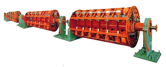 Photo of a Rigid Stranding Machine