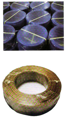 Photo of Wrapped and Shrunk Coils